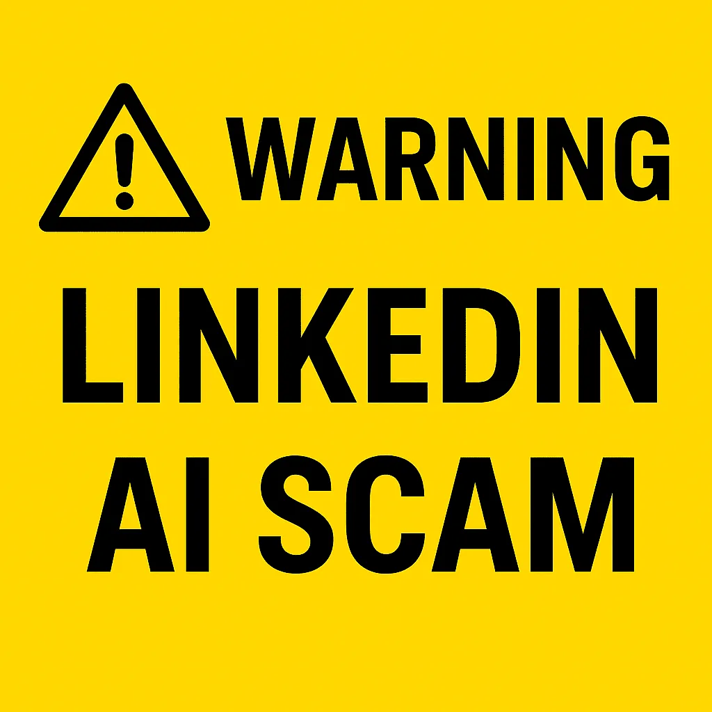 I Got Pulled Into a LinkedIn Scam Funnel Disguised as Networking — Here’s How It Went