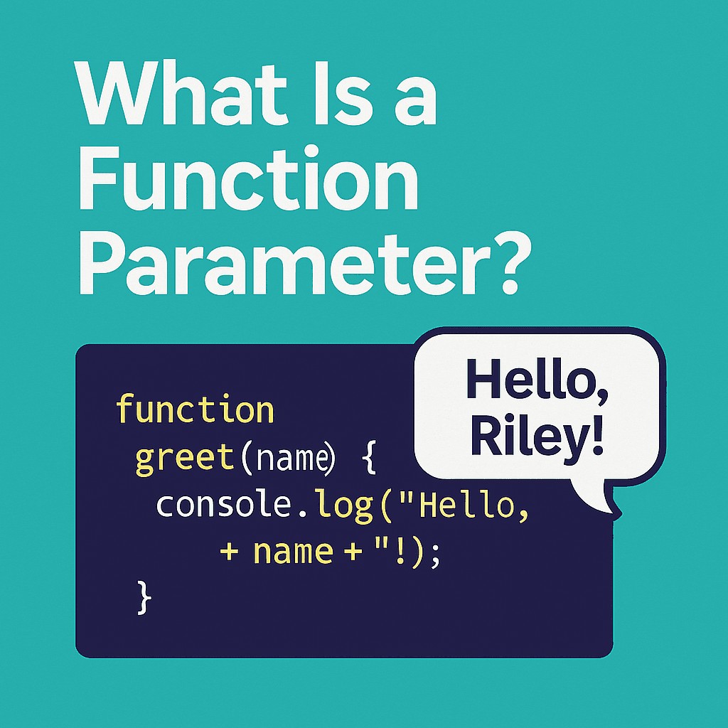 What Is a Function Parameter?